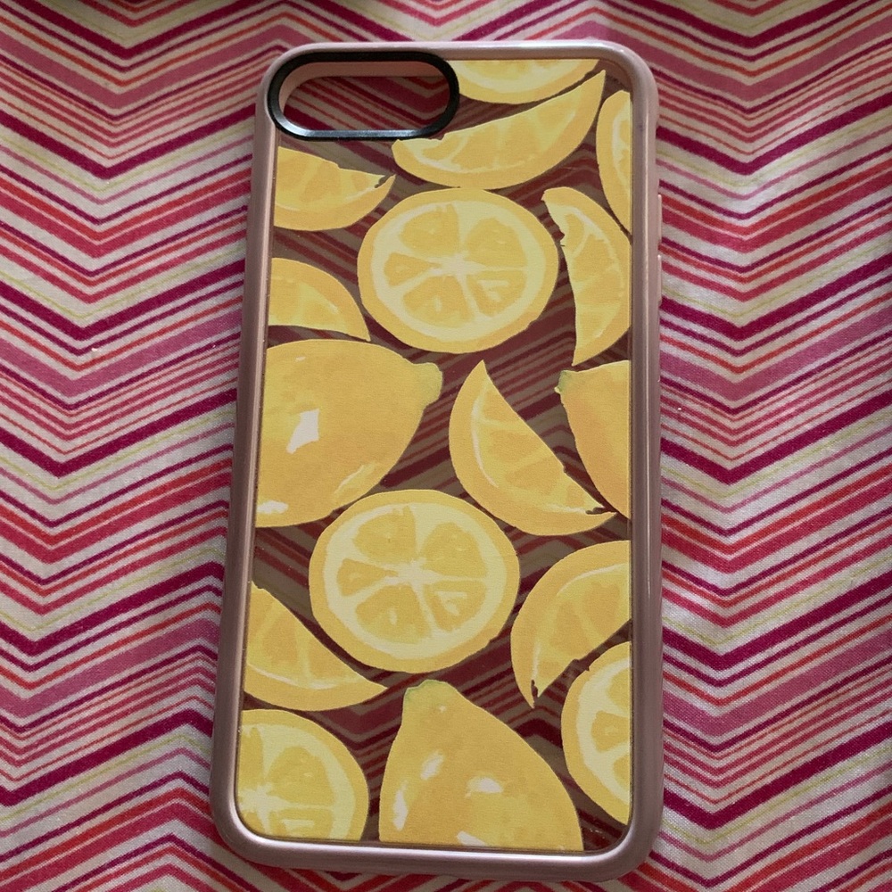 iPhone 7+ lemon case! FREE WITH BUNDLE!